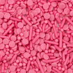 mix sprinkles rose vif de PME Cake