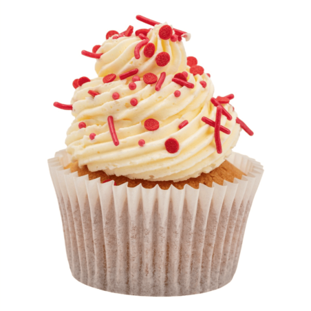 sprinkles rouges pour decoration cupcakes PME