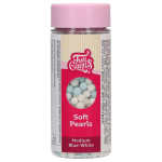 perles en sucre bleues et blanches pour baby shower funcakes - 60g