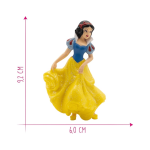 dimensions figurine blanche neige