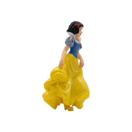 figurine pour gateau blanche neige vue de profil