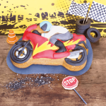 deco gateau moto pate a sucre