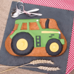 gâteau tracteur avec moule à gâteau 3D anti-adhésif