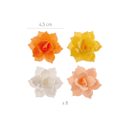 petites fleurs en azyme nénuphars