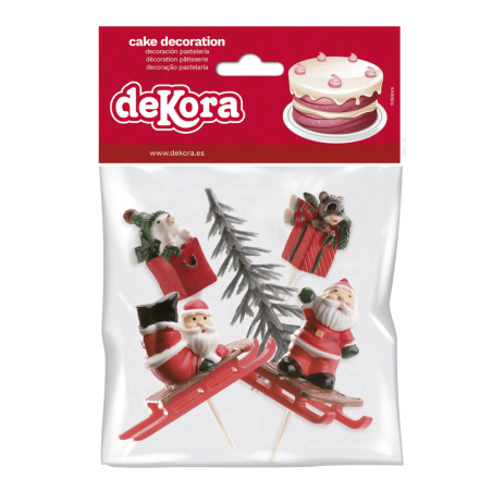 decors pour buche de noel Dekora