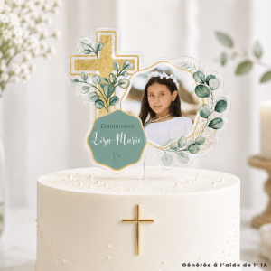 gateau-communion-avec-cake-topper-personnalisable