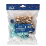 lot de 32 boules pour décorer un gâteau de baby shower