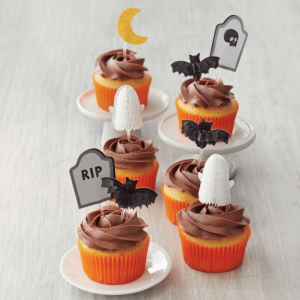 8 toppers muffins d'halloween