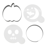 emporte pièces halloween et pochoirs wilton