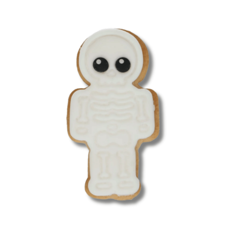 biscuits halloween avec emporte pièce wilton squelette