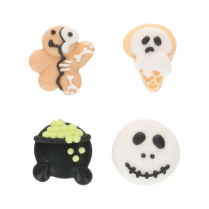 Décoration gâteau halloween hantées - 8 pièces