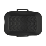 Moule silicone air fryer rectangulaire (vue de dessus)