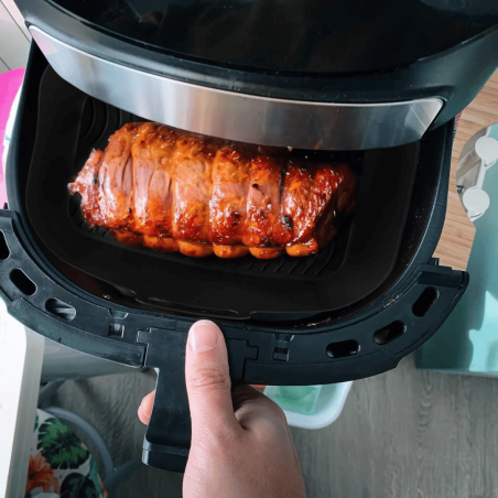 Moule silicone air fryer rectangulaire pour recette healthy