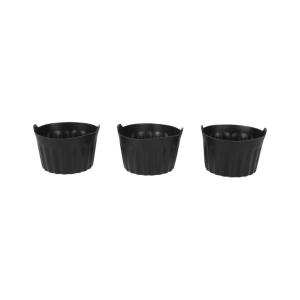 Lot de 3 moules ronds en silicone Air Fryer 8 cm