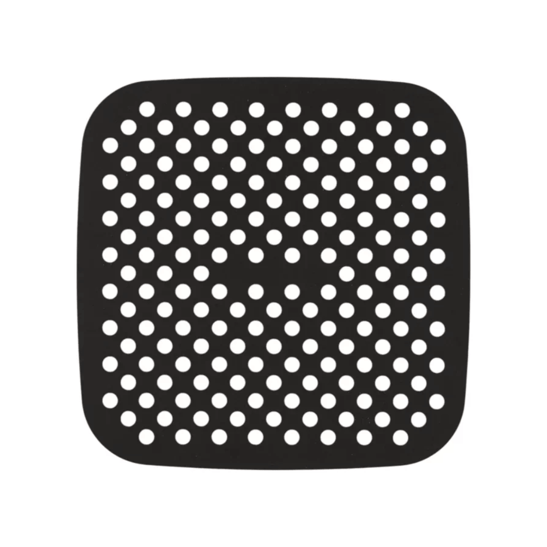 2 tapis de cuisson réutilisables pou air fryer 21x21 cm