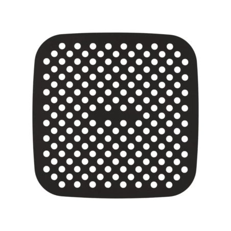 2 tapis de cuisson réutilisables pou air fryer 21x21 cm