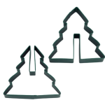 Emporte-pièces sapin 3D en métal pour biscuits et sablés de noël