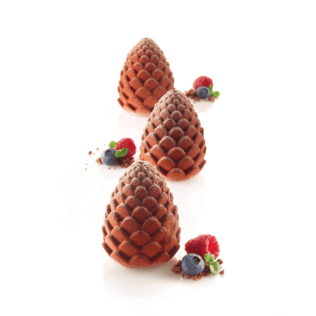 gateaux trompe l oeil en forme de pomme de pin