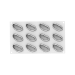 Moule trompe œil pistache en silicone x12 - Silikomart
