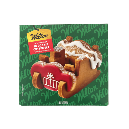 emporte pièces pour biscuit 3d traineau du père noel wilton
