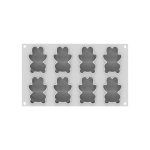 moule silicone pour 12 gateaux oursons de silikomart