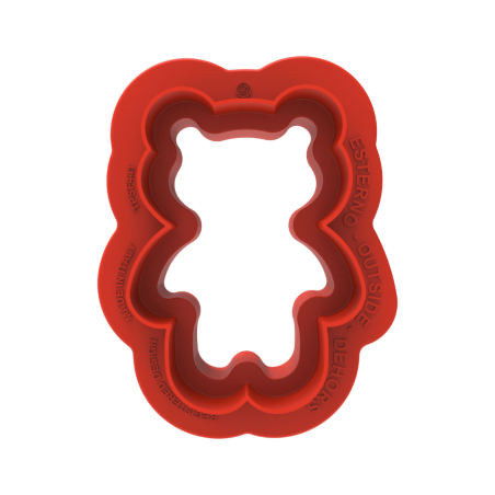emporte piece en plastique ourson de silikomart