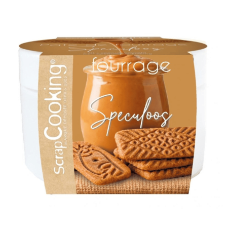 pate de fourrage speculoos scrapcooking 200 g