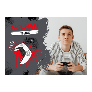 Photo comestible A4 Gamer