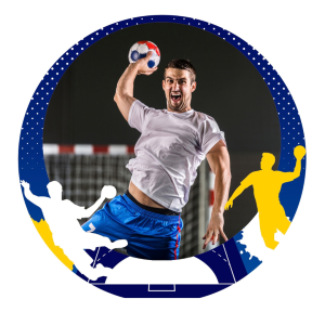 Photo comestible handball personnalisable ronde 20cm