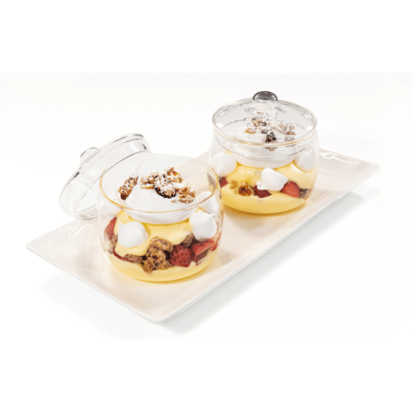 desserts verrines à la crème pâtissière saracino