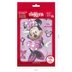 Silhouette Minnie pré-découpée pour gâteau