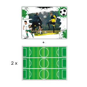 Kit photo comestible football