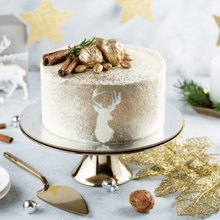 paillettes dorées alimentaires pour gâteau paillette chic