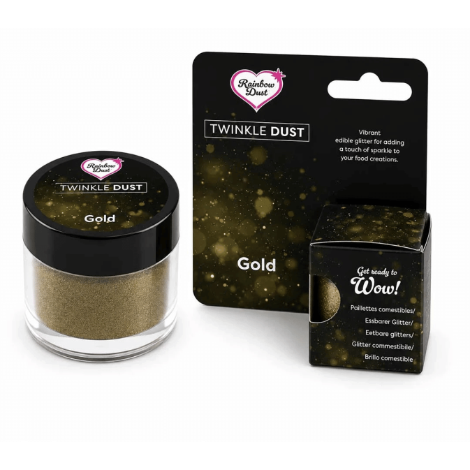 Paillettes dorées alimentaires - 5 g