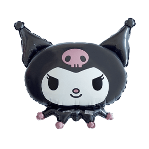 ballon géant kuromi de 77 cm gonflable à l'hélium, pour anniversaire hello kitty