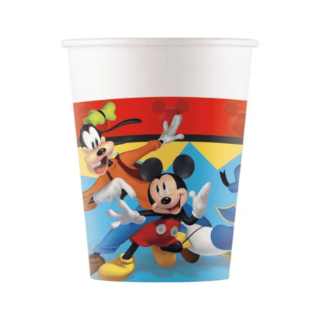 gobelet carton pour anniversaire mickey 20 cl