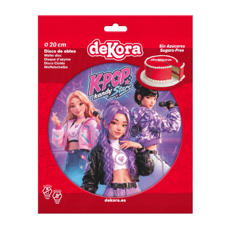 disque azyme kpop kandy stars dekora