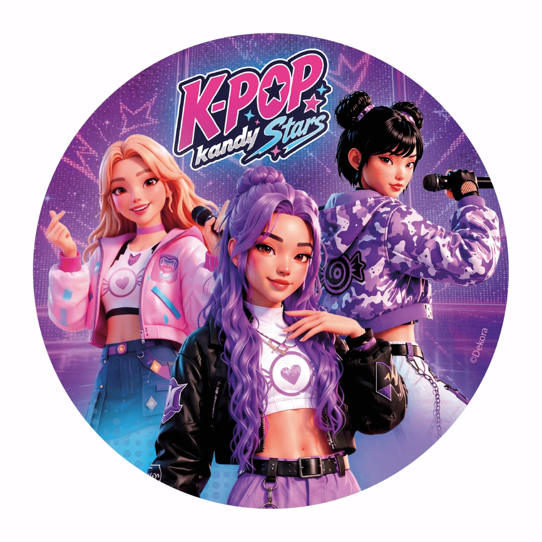disque azyme kpop kandy stars de 20 cm - Dekora