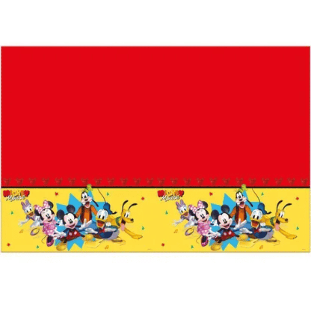 nappe mickey en plastique