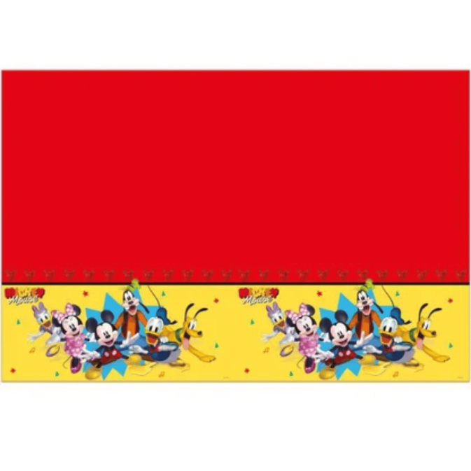 nappe mickey en plastique