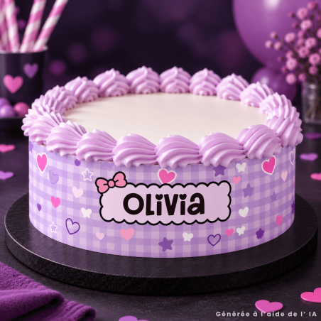 gateau-theme-kawaii-avec-contour-personnalisé