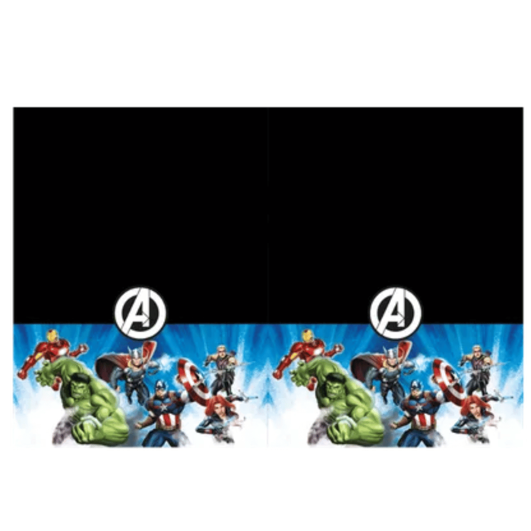 nappe anniversaire les avengers 120 x 180 cm