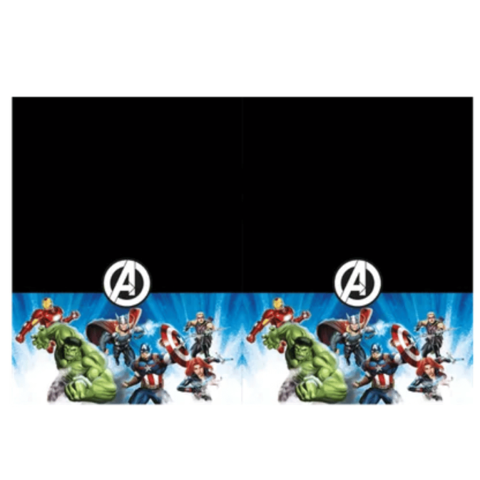 nappe anniversaire les avengers 120 x 180 cm