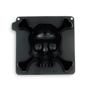 Moule silicone tête de mort 3D