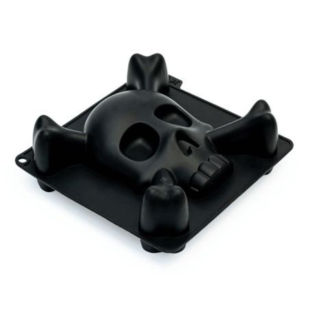 moule silicone gateau tete de mort cécoa paris