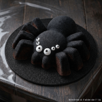 decoration gateau halloween araignée - autour du gâteau