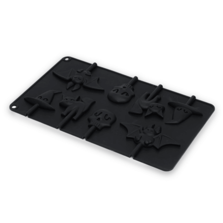 moule en silicone pour sucettes halloween en chocolat