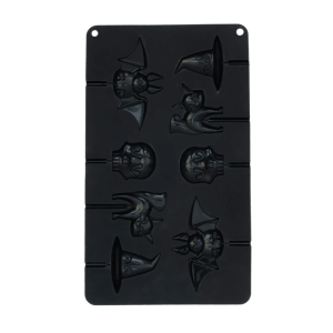 Moule silicone pour 8 sucettes d'halloween
