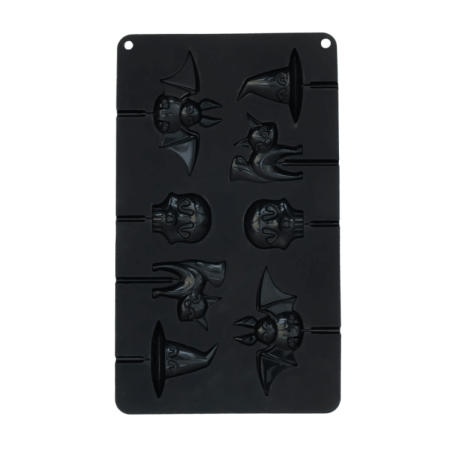 moule en silicone pour sucettes bonbon d'halloween