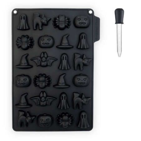 moule bonbon halloween avec pipette cecoa paris